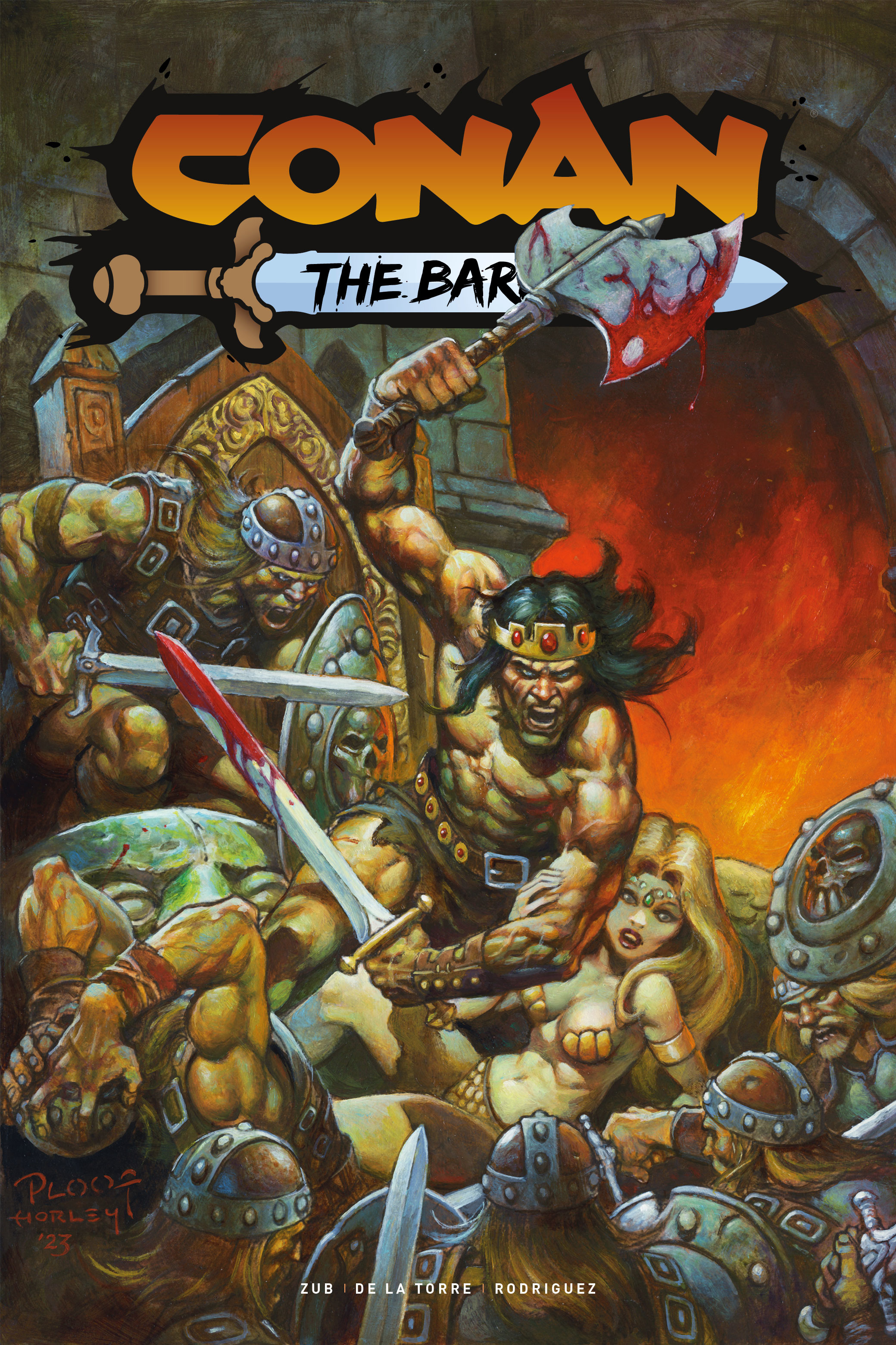 Conan the Barbarian (2023) #11 Cover A Horley (Mature)