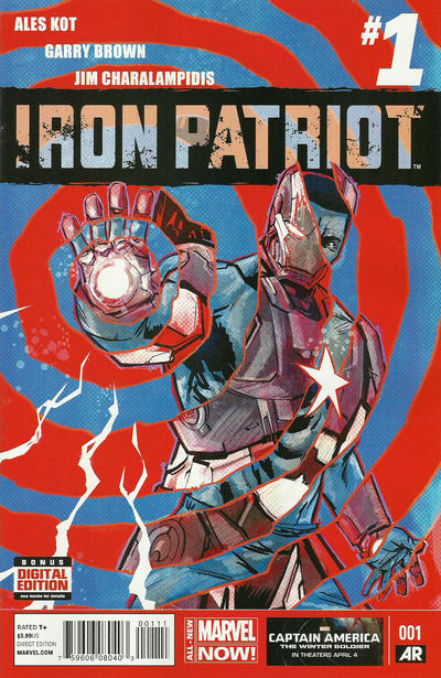 Iron Patriot #1-Near Mint (9.2 - 9.8)