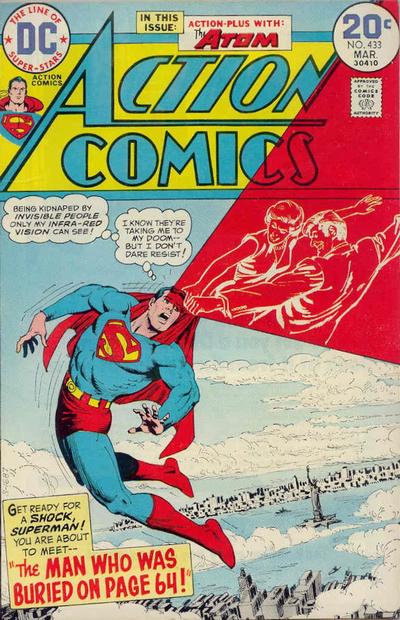 Action Comics #433 (1938)-Above Average/Fine -5.5