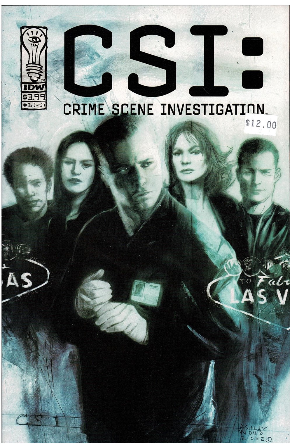 Csi: Crime Scene Investigation #1-5  Comic Pack