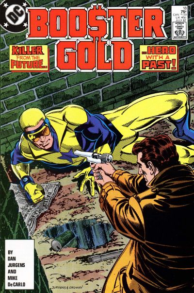 Booster Gold #18 [Direct]-Near Mint (9.2 - 9.8)