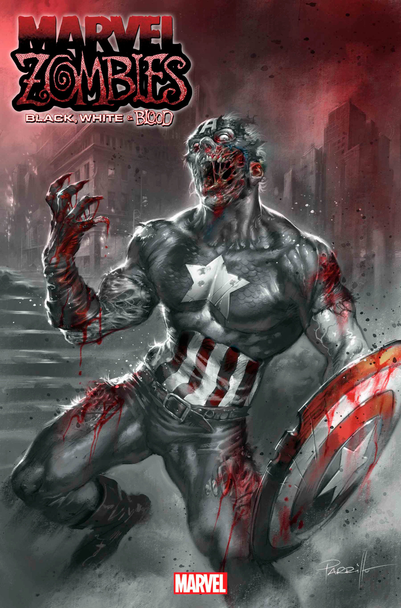 Marvel Zombies Black, White & Blood #2 Lucio Parrillo Variant
