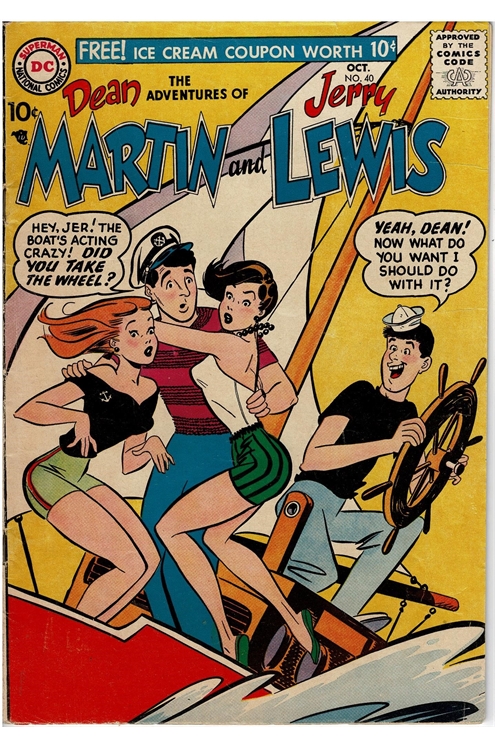 The Adventures of Dean Martin & Jerry Lewis #40 - G/Vg 3.0