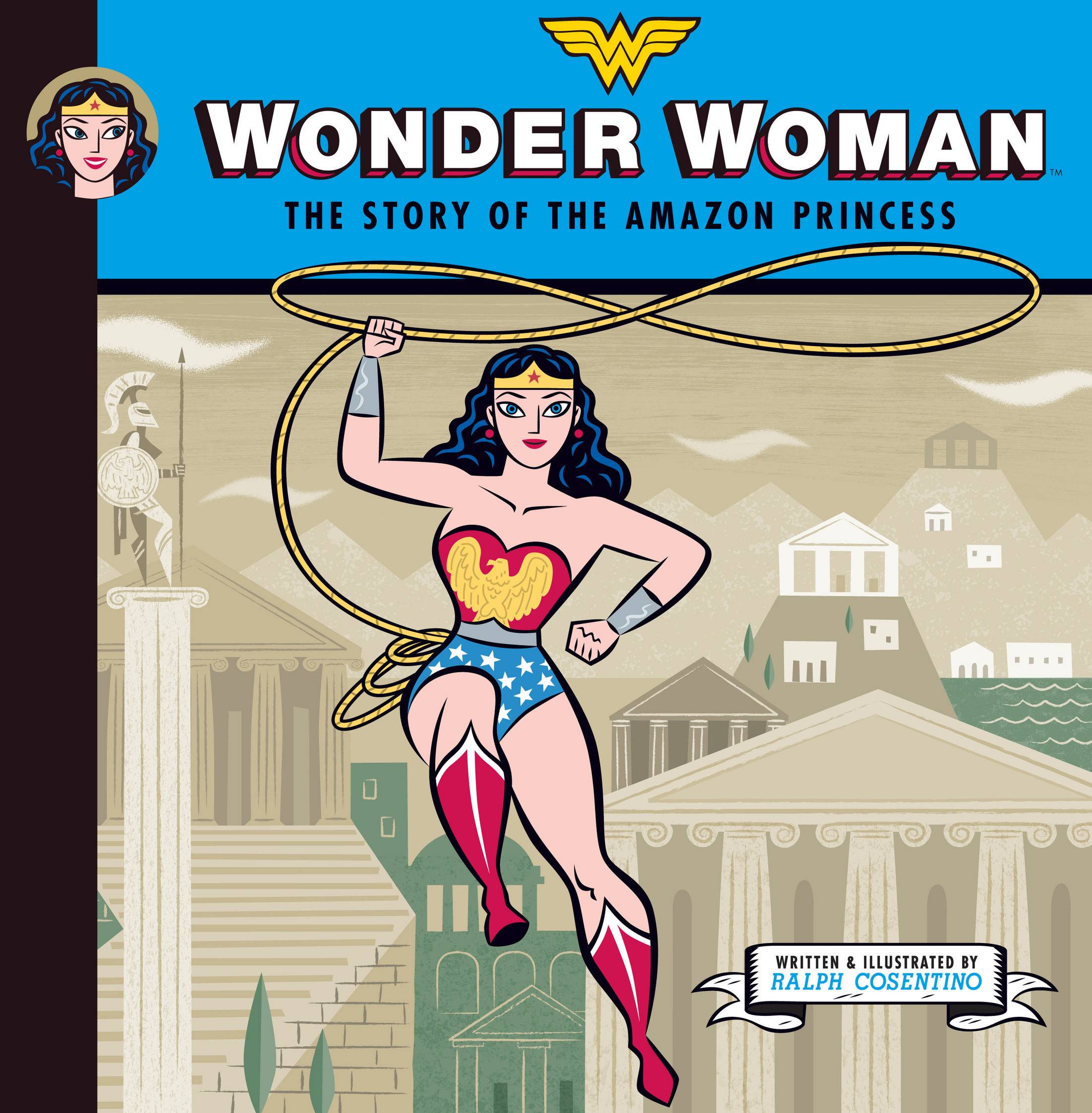 Wonder Woman Story of Amazon Princess Young Reader Hardcover