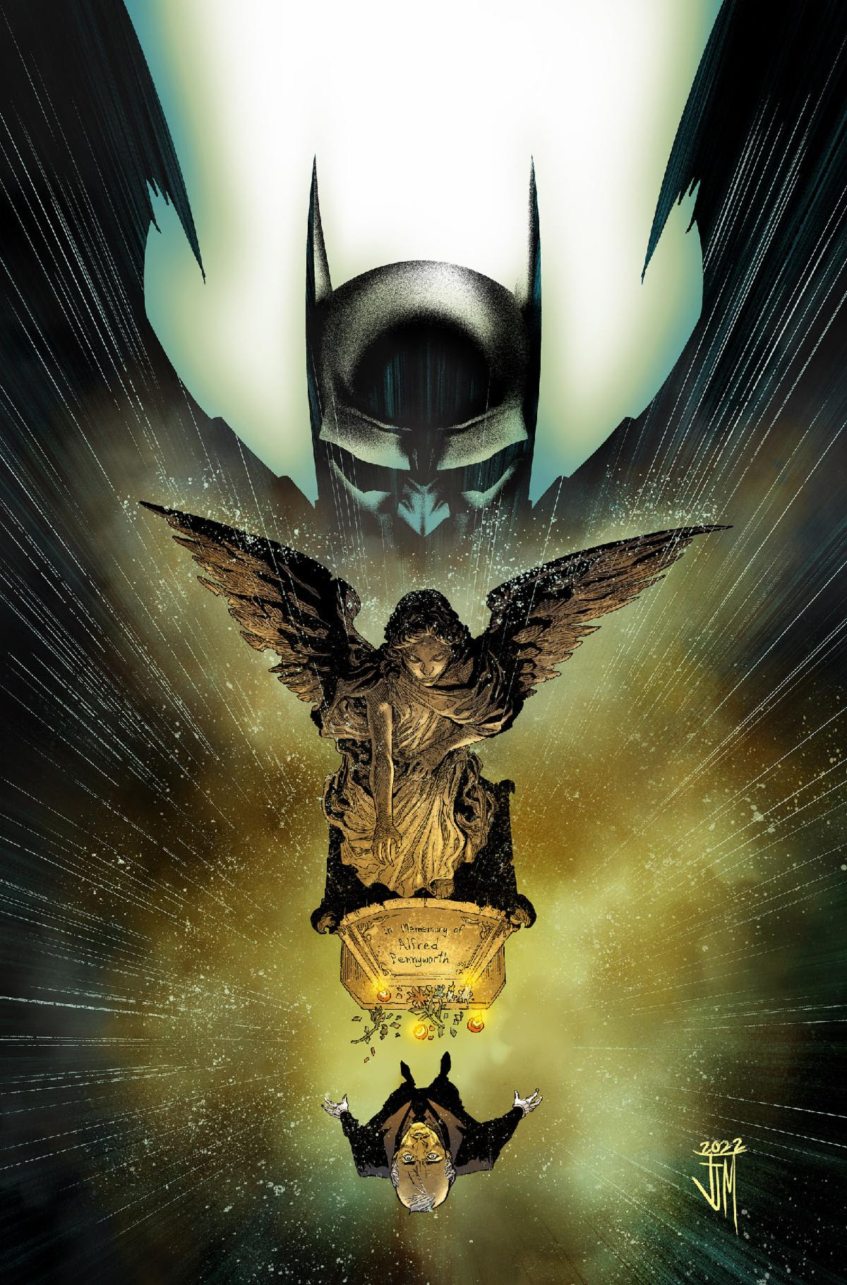Batman vs Robin #1 Cover L Incentive 1 for 150 Francis Manapul Full-Art Foil Card Stock Variant (Of 5)