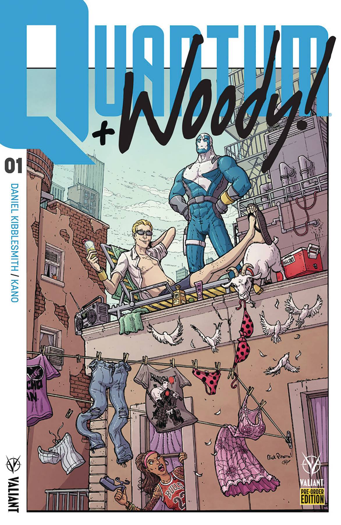 Quantum & Woody #1 Cover F Pre-Order Edition Bundle (2017)
