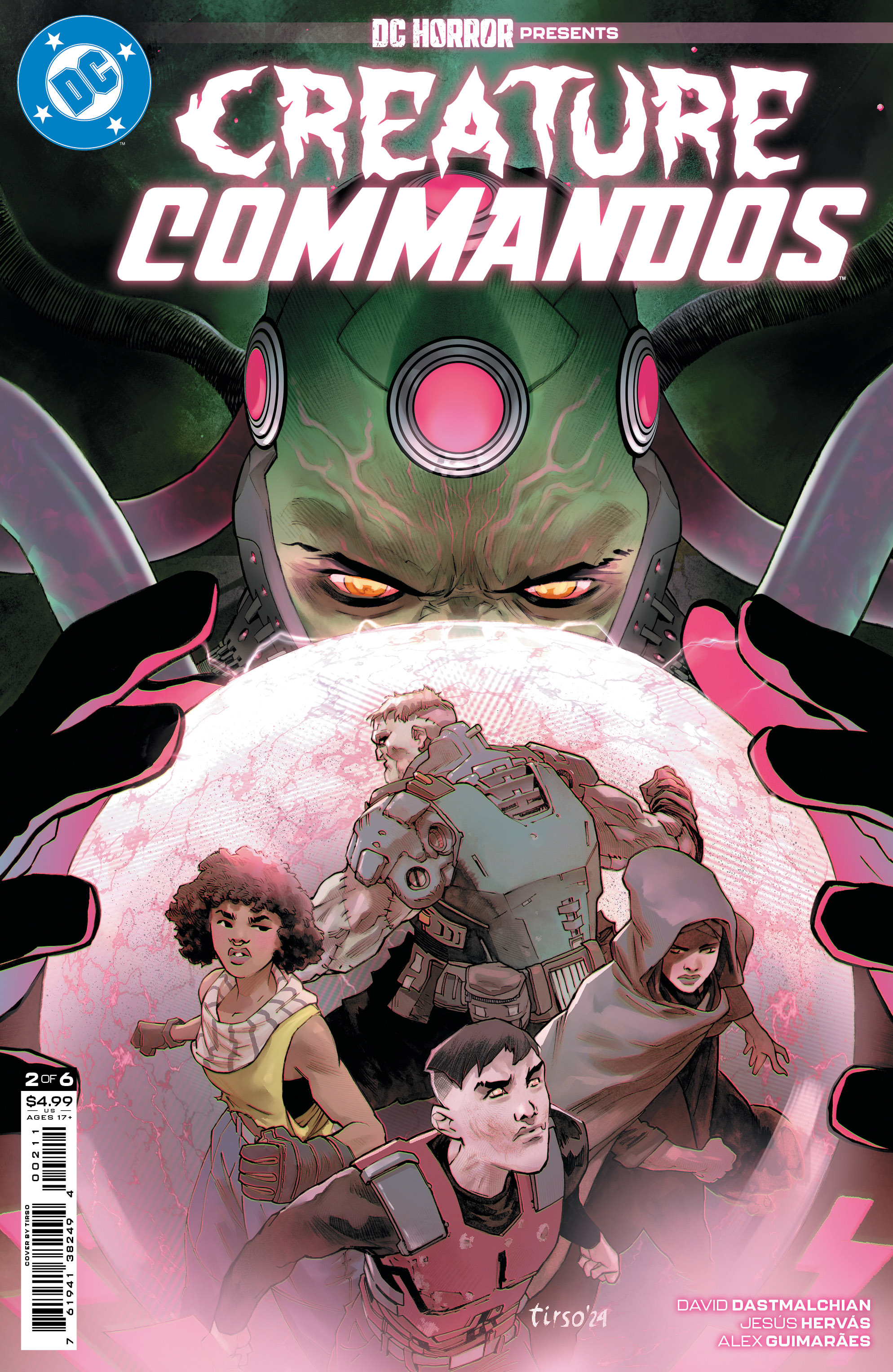 DC Horror Presents Creature Commandos #2 Cover A Tirso (Mature) (Of 6)