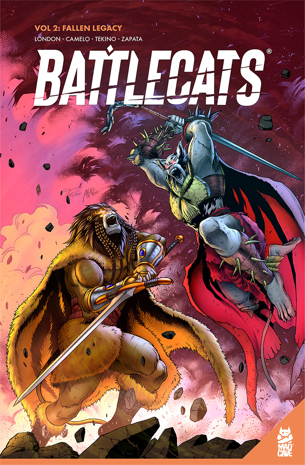 Battlecats Graphic Novel Volume 2 Fallen Legacy