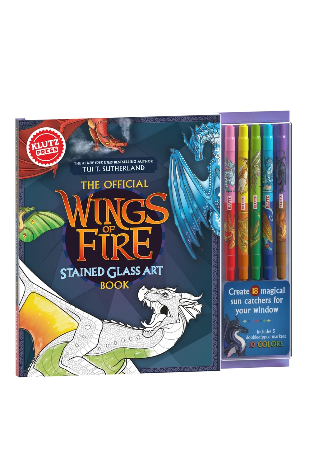 Wings of Fire Stained Glass Art Book