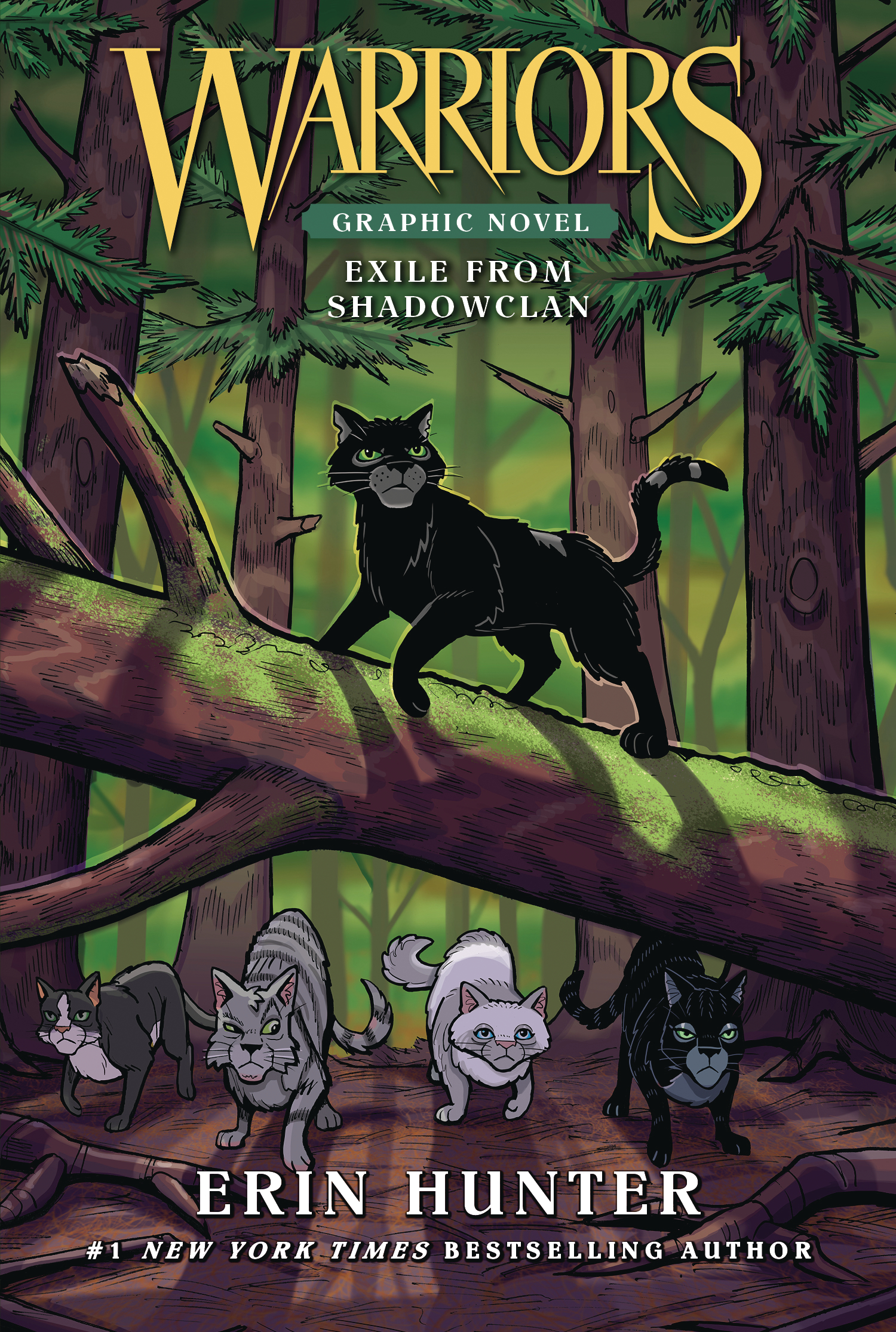 Warriors Exile From Shadowclan Soft Cover Graphic Novel