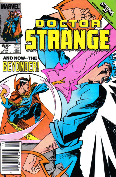 Doctor Strange #74 [Newsstand]-Very Good (3.5 – 5)[1974]