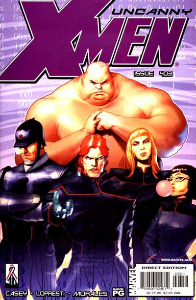 The Uncanny X-Men #403 [Direct Edition]-Very Fine (7.5 – 9)