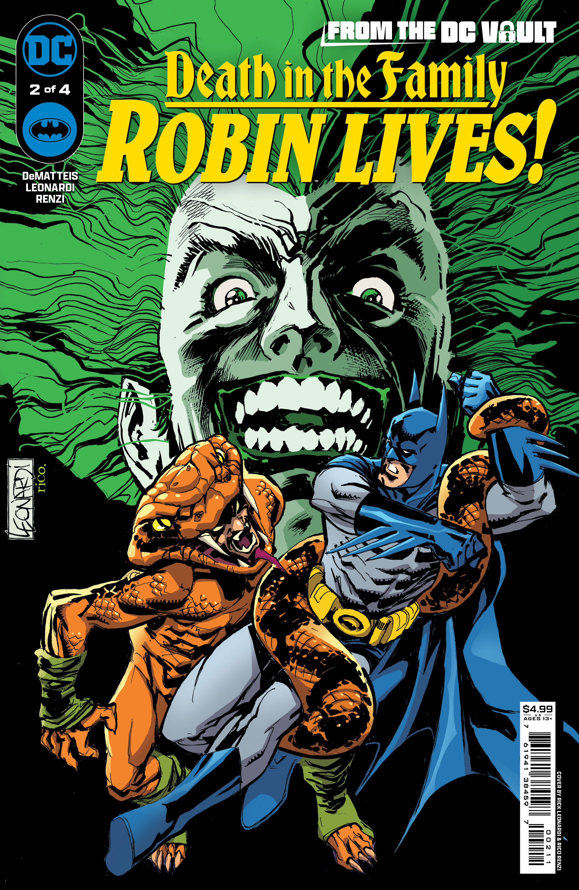 From the DC Vault Death in the Family Robin Lives! #2 Cover A Rick Leonardi (Of 4)