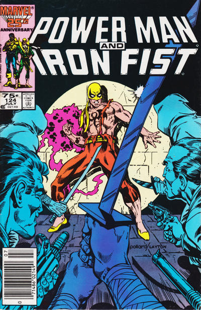 Power Man And Iron Fist #124 [Newsstand] - Fn- 5.5