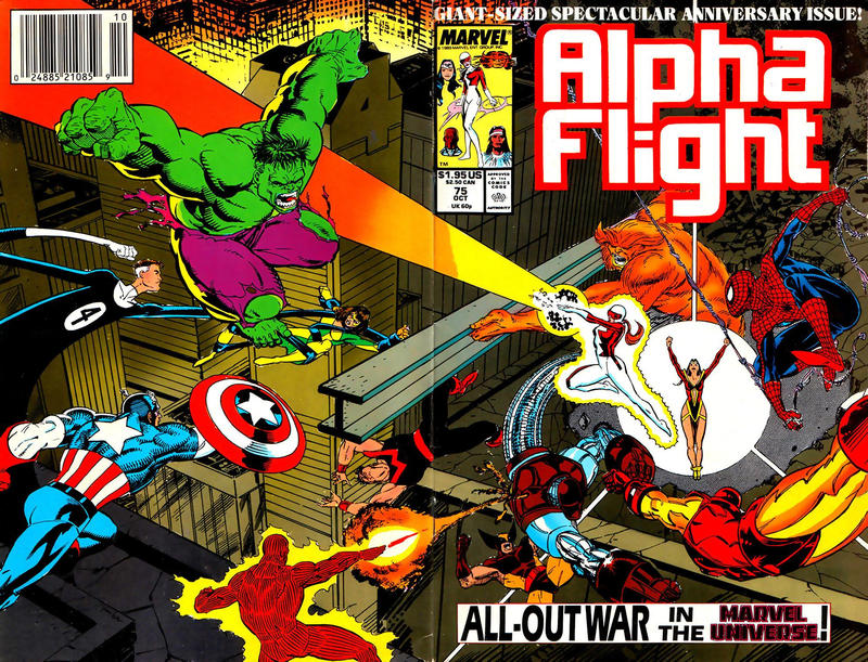 Alpha Flight #75-Near Mint (9.2 - 9.8)