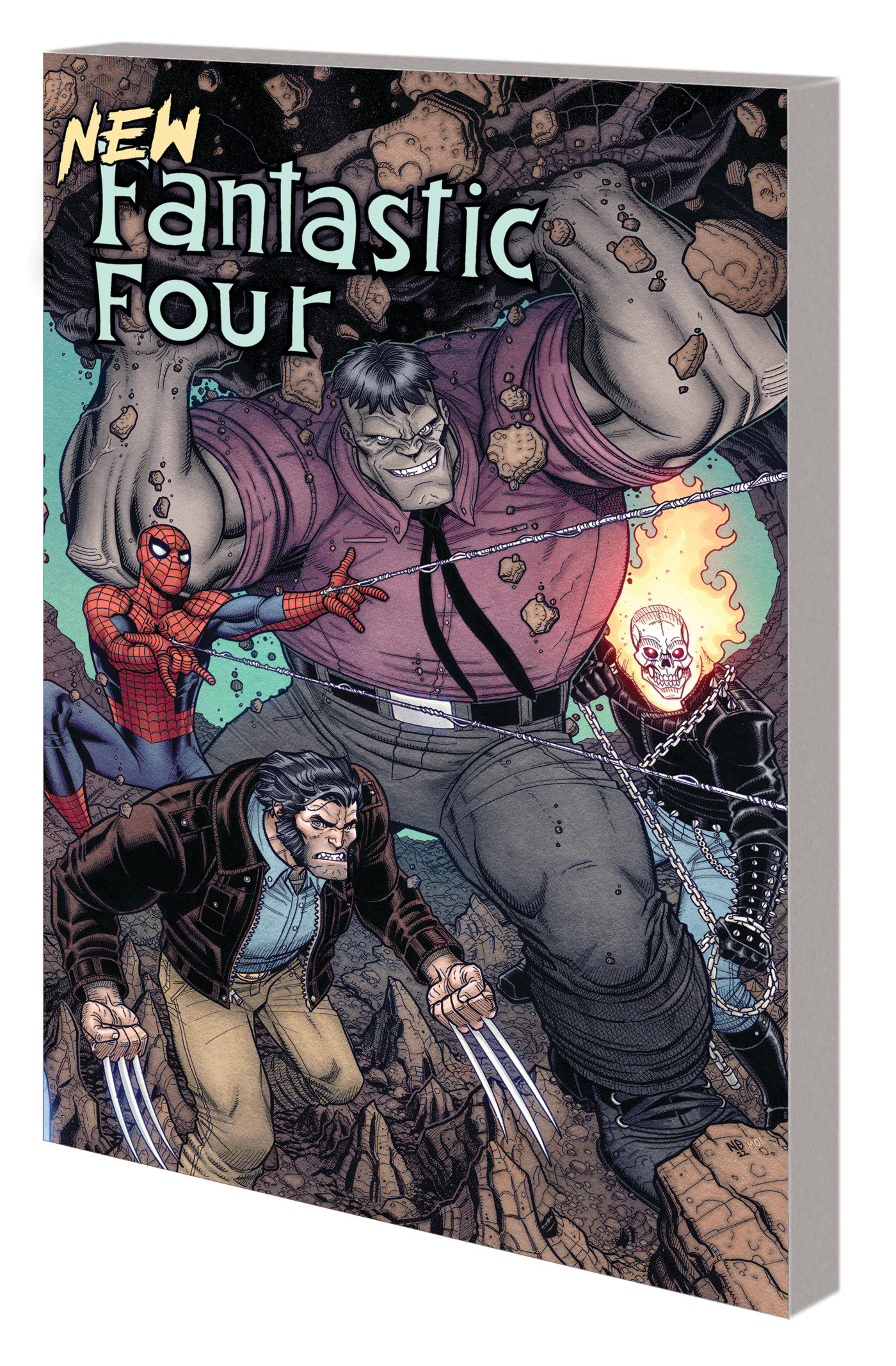New Fantastic Four Hell In A Handbasket Graphic Novel