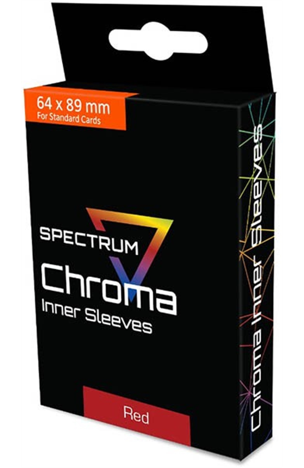 Spectrum Chroma Standard Size (64X89mm) Inner Sleeves - Red (100)