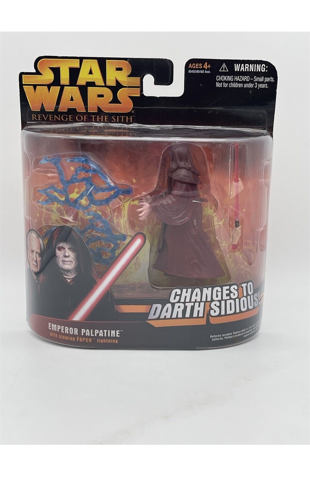 Star Wars Revenge of The Sith Emperor Palpatine Changes To Darth Sidious!