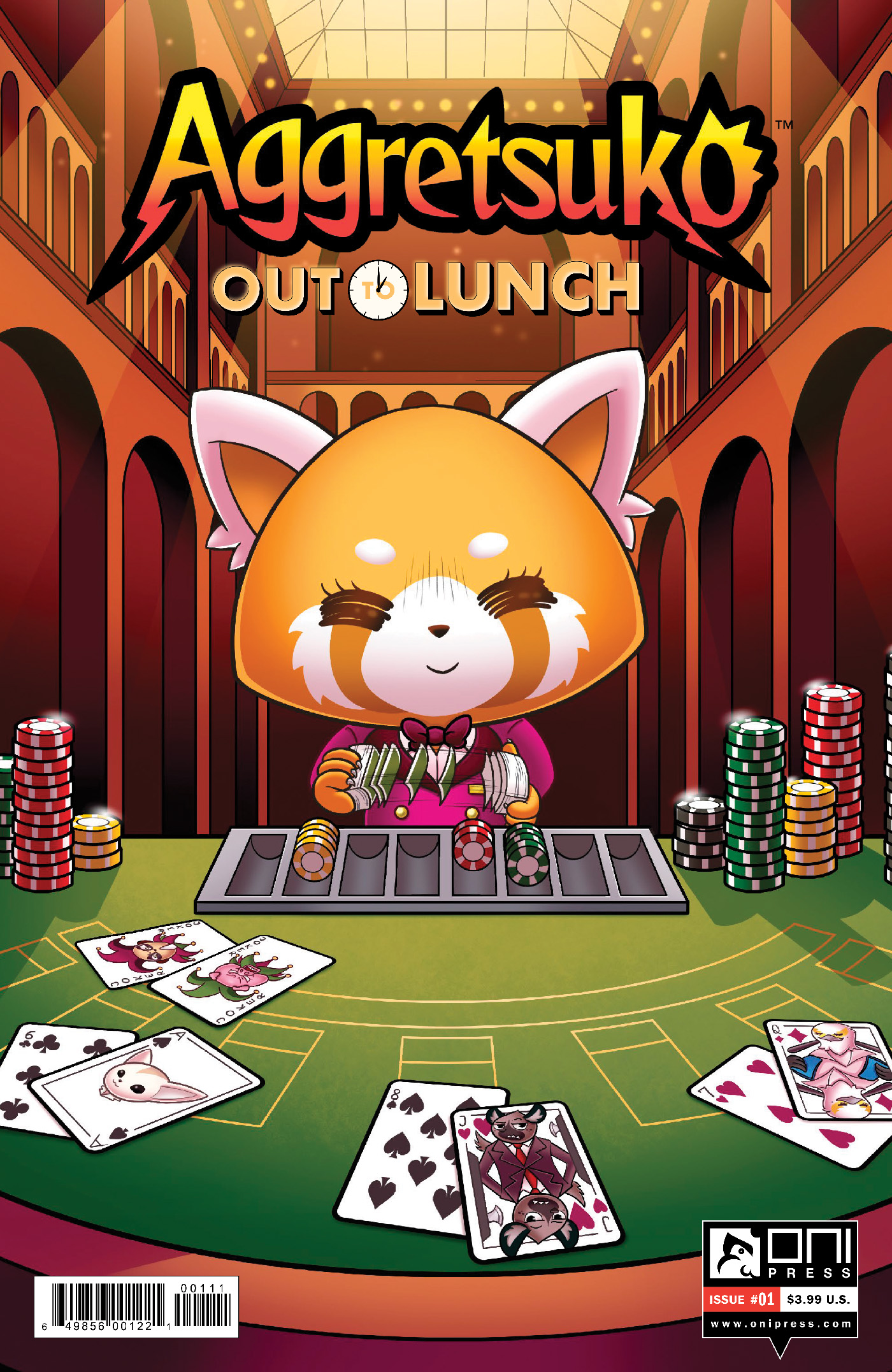 Aggretsuko Out To Lunch #1 Cover B Dalhouse