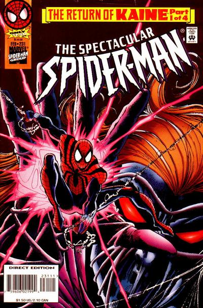 The Spectacular Spider-Man #231 [Direct Edition] Very Fine 