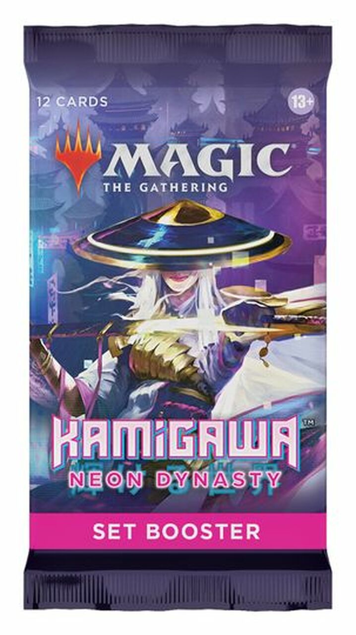 Magic the Gathering TCG Kamigawa Neon Dynasty Set Booster Pack (12)