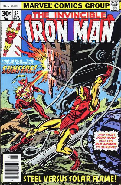 Iron Man #98 [Regular Edition]-Very Fine (7.5 – 9)