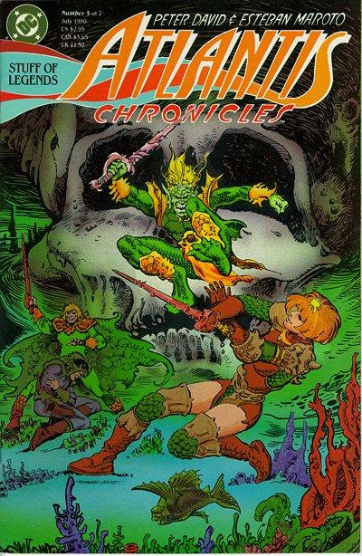 The Atlantis Chronicles #5 (1990)-Fine (5.5 – 7)