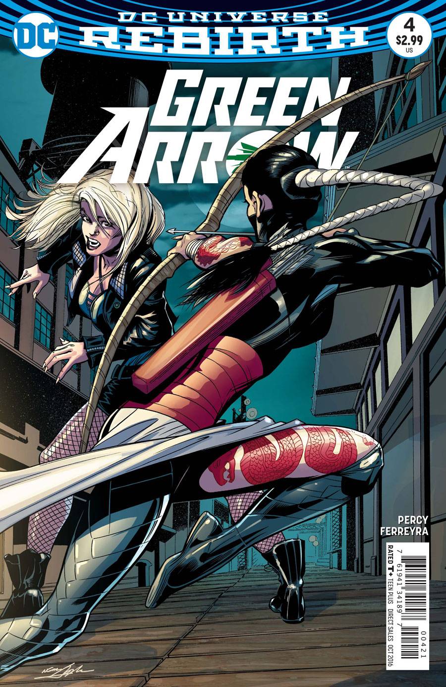 Green Arrow #4 Variant Edition (2016)
