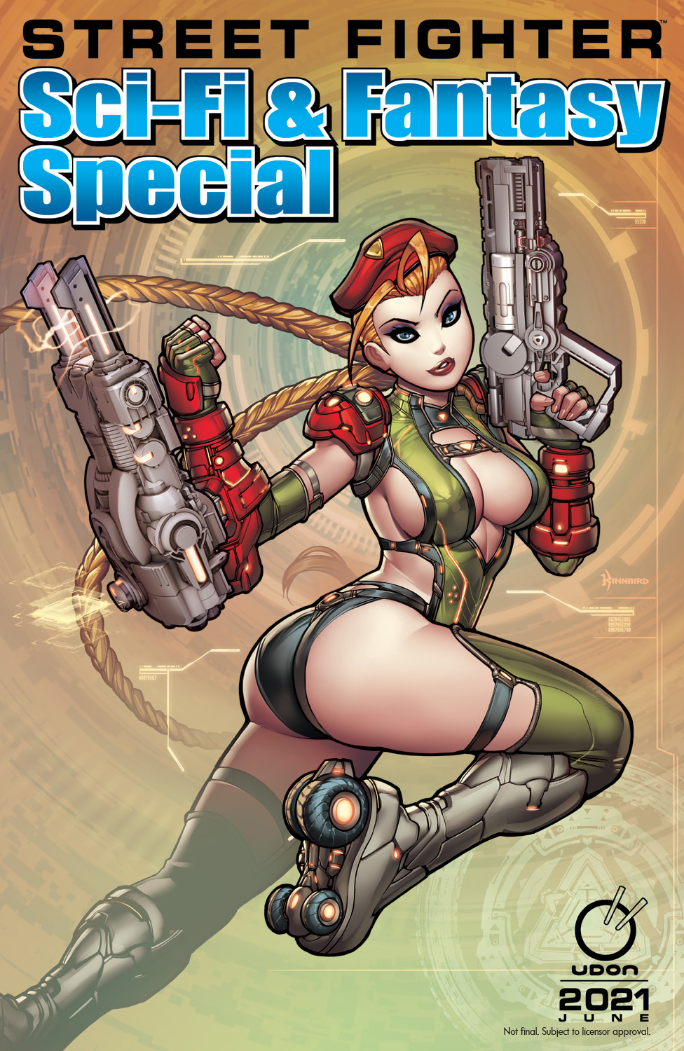 Street Fighter 2021 Scifi Fantasy Special #1 Cover B Kinnaird