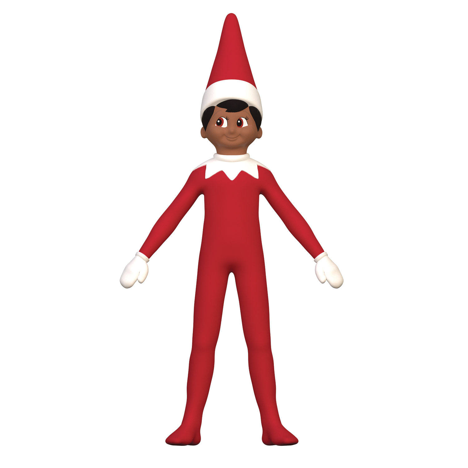 Flexfigs Elf On The Shelf Elf Scout Boy Brown Eyes