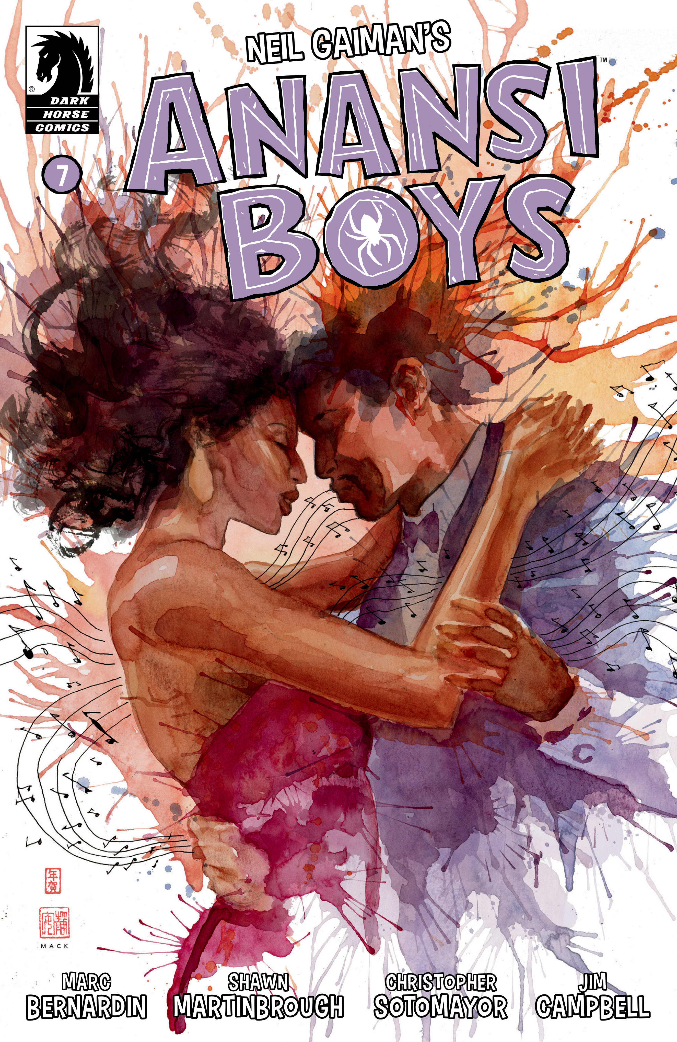 Anansi Boys #7 Cover A (David Mack)