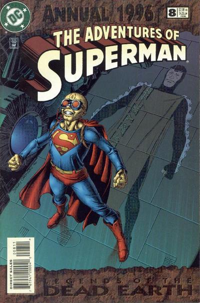 Adventures of Superman Annual #8 [Direct Sales]-Fine (5.5 – 7)