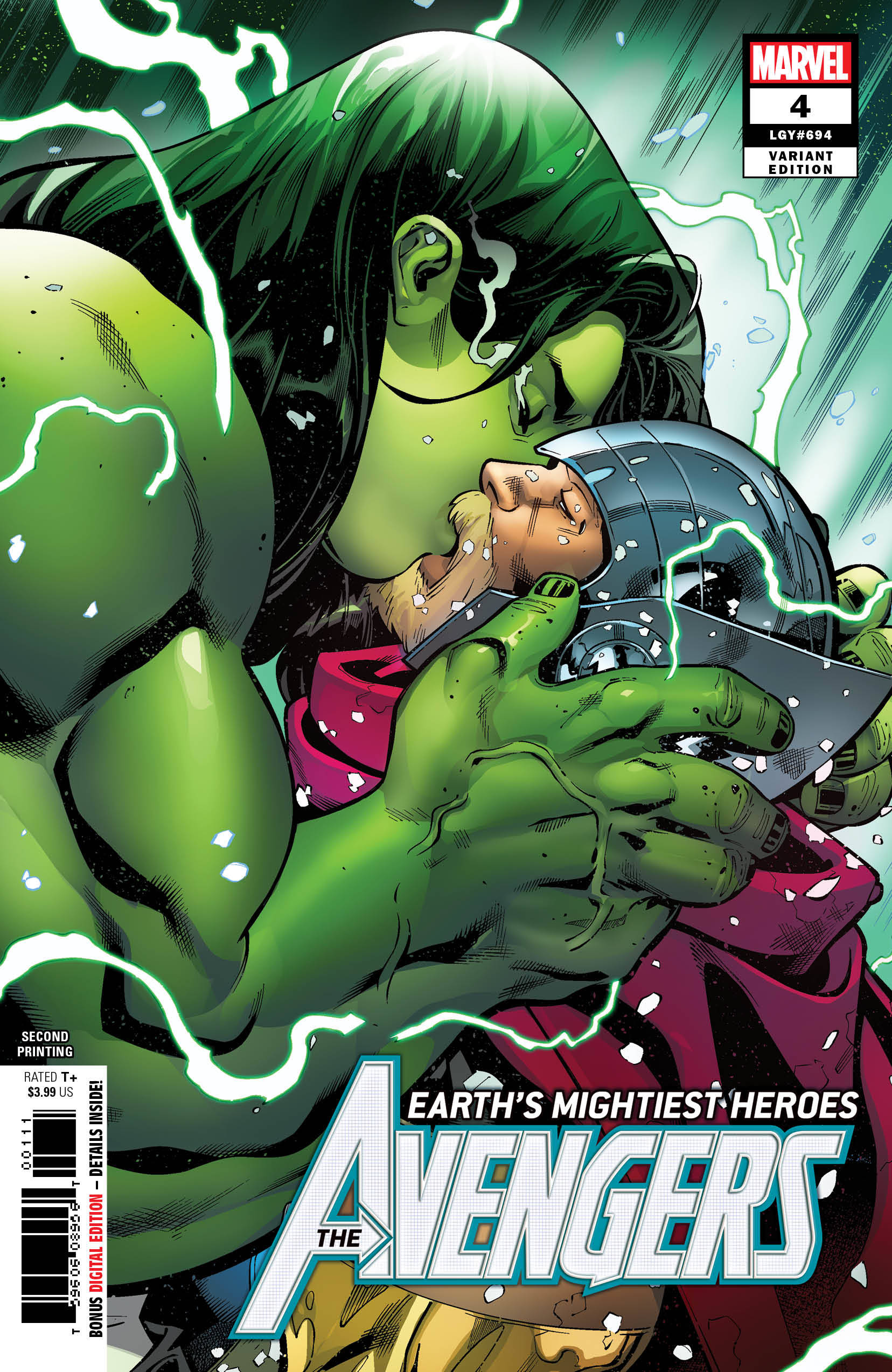 Avengers #4 2nd Printing Medina Variant (2018)