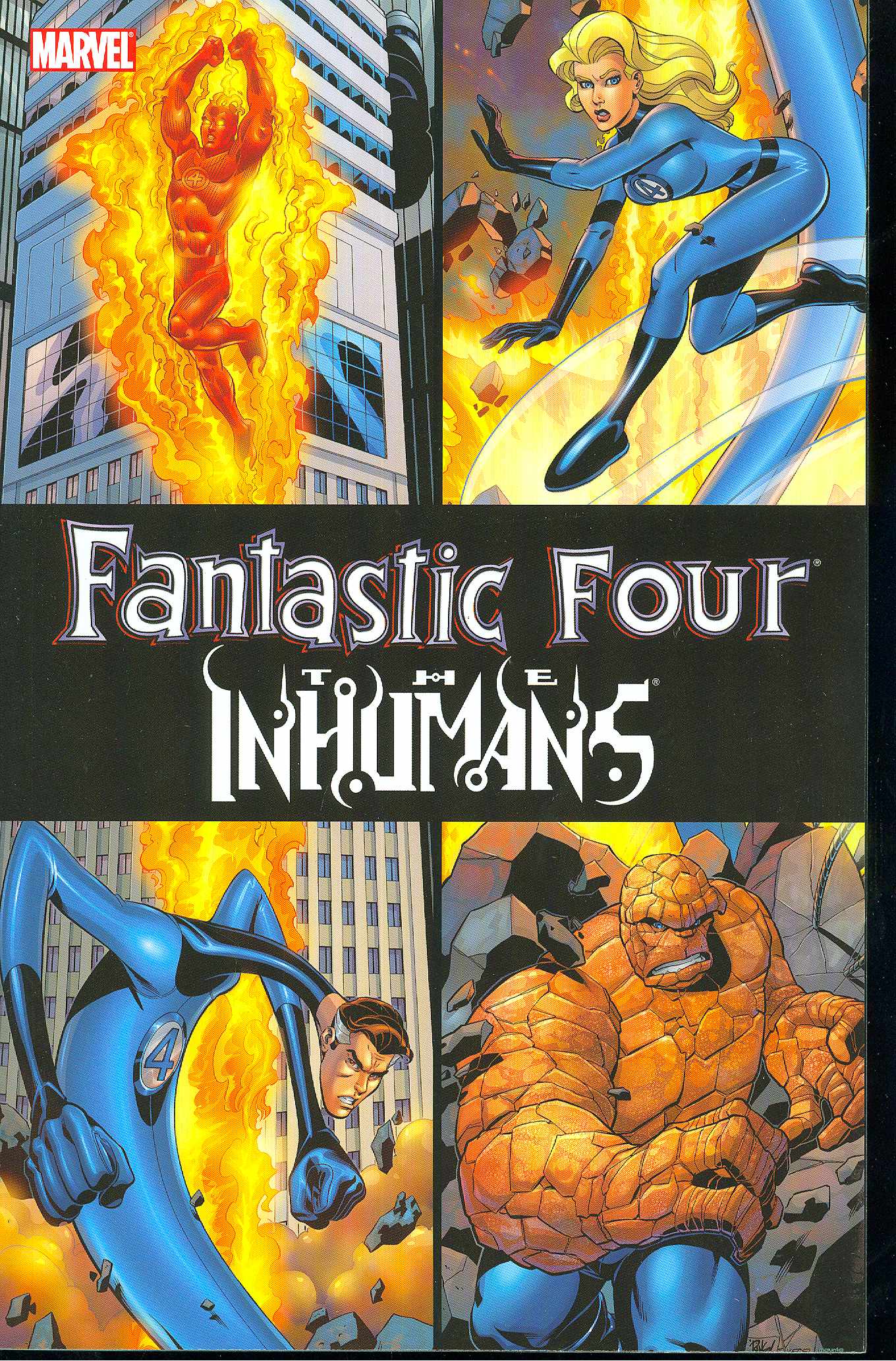 Fantastic Four Inhumans Graphic Novel