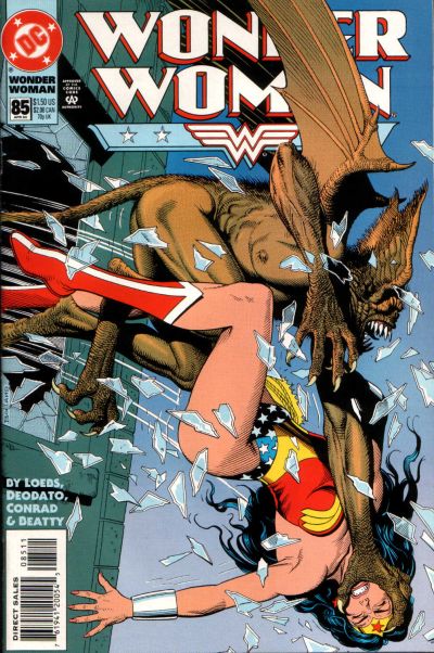Wonder Woman #85 [Direct Sales]-Very Fine (7.5 – 9) Cover Art By Brian Bolland
