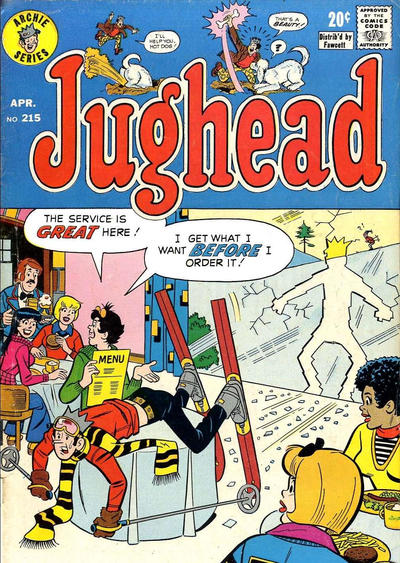 Jughead #215-Very Fine (7.5 – 9)