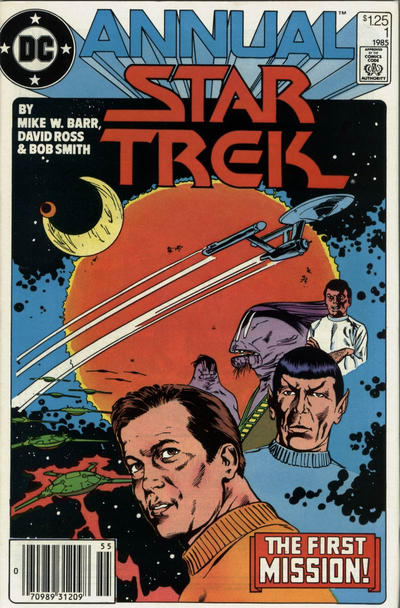 Star Trek Annual #1 [Newsstand](1985)-Fine (5.5 – 7)