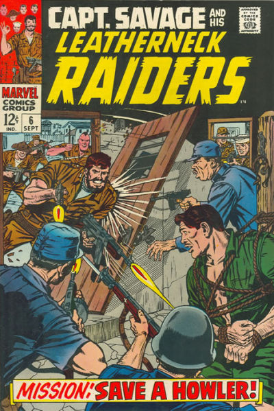 Capt. Savage And His Leatherneck Raiders #6-Fine (5.5 – 7)