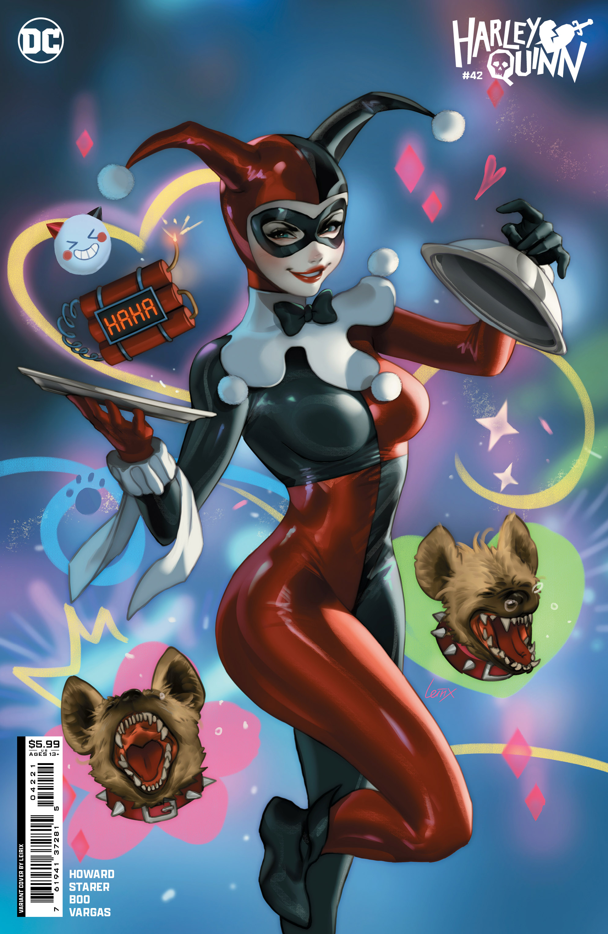 Harley Quinn #42 Cover B Lesley Leirix Li Card Stock Variant