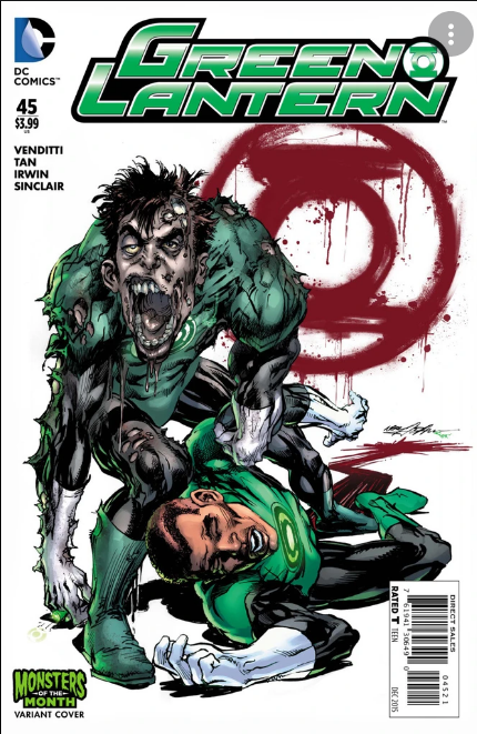 Green Lantern #45 Monsters Variant Edition (2011)