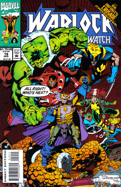 Warlock And The Infinity Watch #19-Very Fine