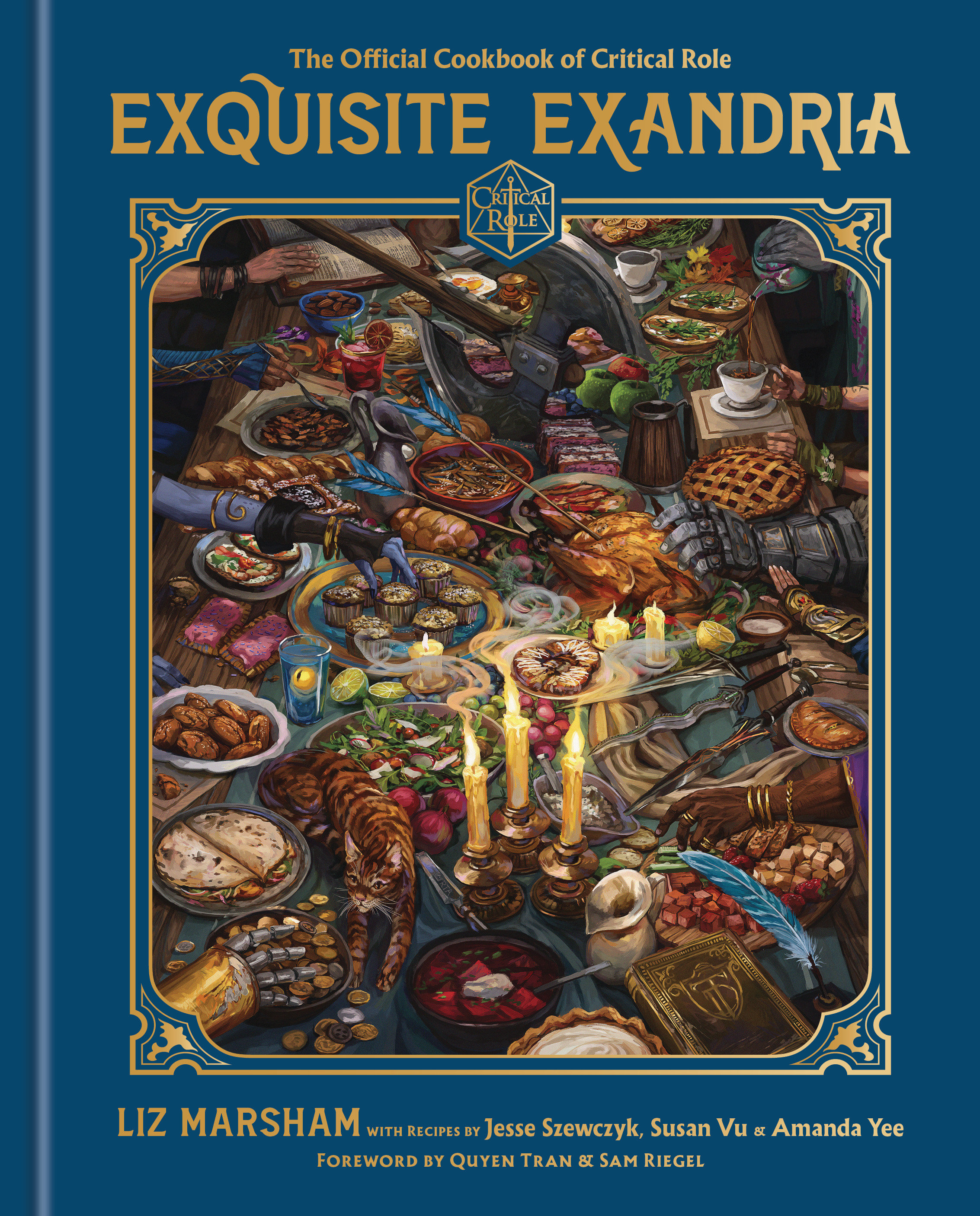Critical Role Hardcover Book Volume 2 Exquisite Exandria: The Official Cookbook of Critical Role