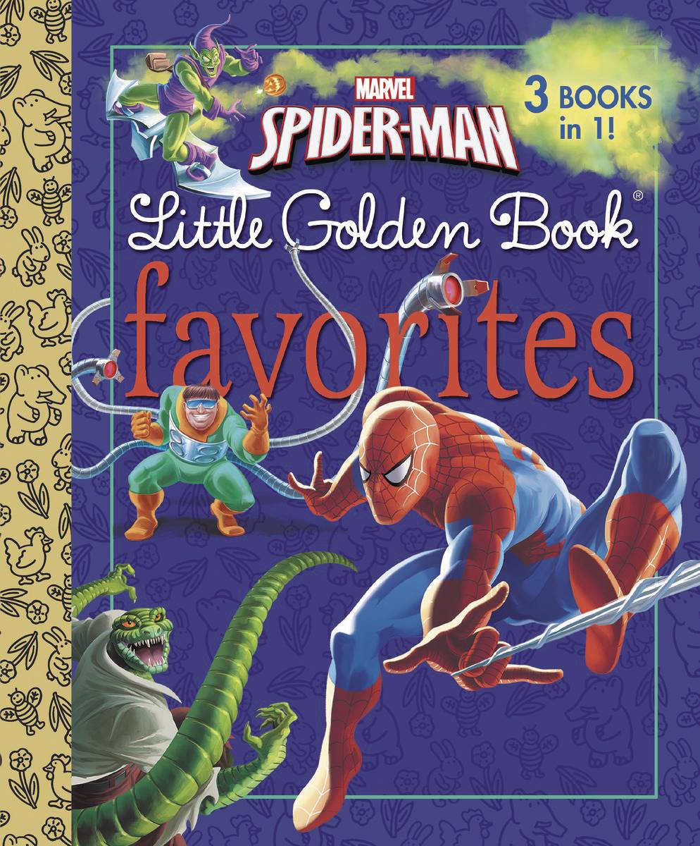 Marvel Spider-Man Little Golden Book Favorites Reissue