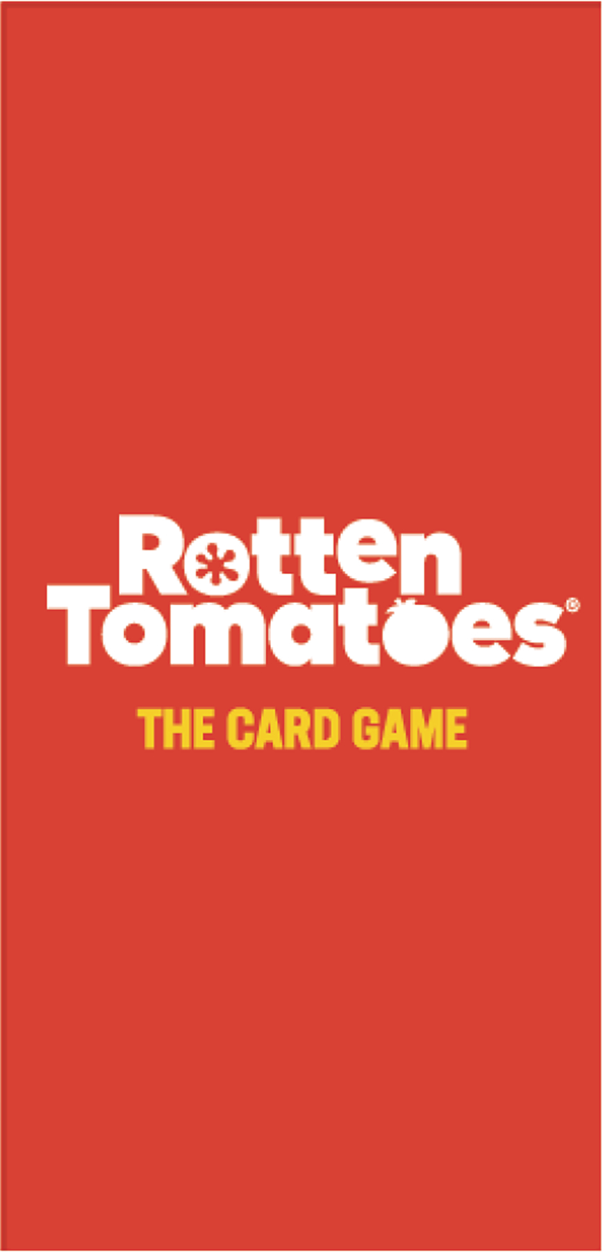Rotten Tomatoes Card Game