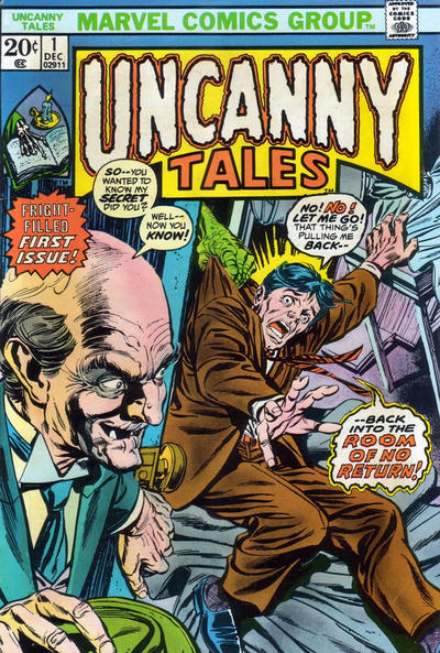 Uncanny Tales #1 - G+, Water Damage