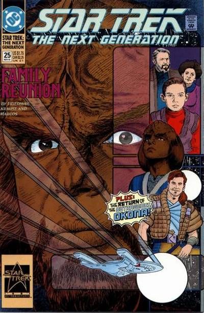 Star Trek: The Next Generation #25 [1989, Direct]-Fine (5.5 – 7)