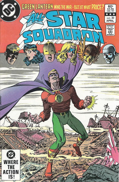 All-Star Squadron #20 [Direct]-Near Mint (9.2 - 9.8)