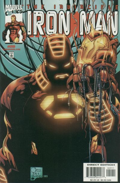 Iron Man #29 [Direct Edition]-Near Mint (9.2 - 9.8)