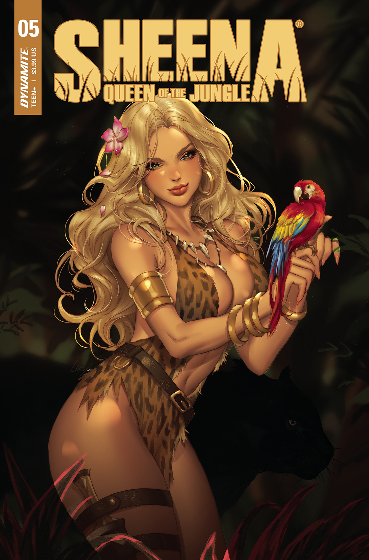 Sheena Queen Jungle #5 Cover F 1 for 10 Incentive Li Original