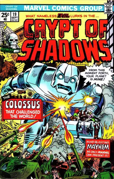 Crypt of Shadows #19 - Vg+